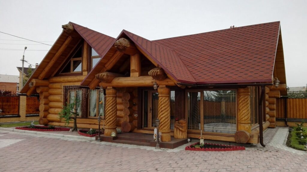 Фото 57 — Дом из лиственницы: строительство и уход