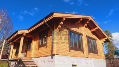 Photo of Дом из бруса: технологии строительства и отделочные работы