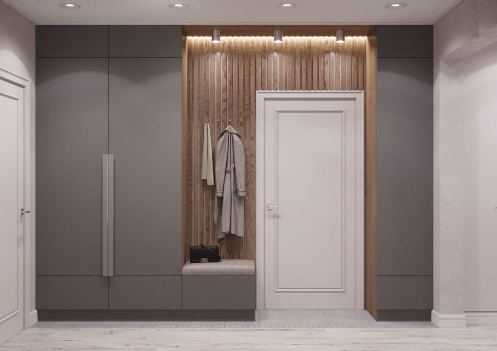 Фото 43 — Укладка ламината в прихожей