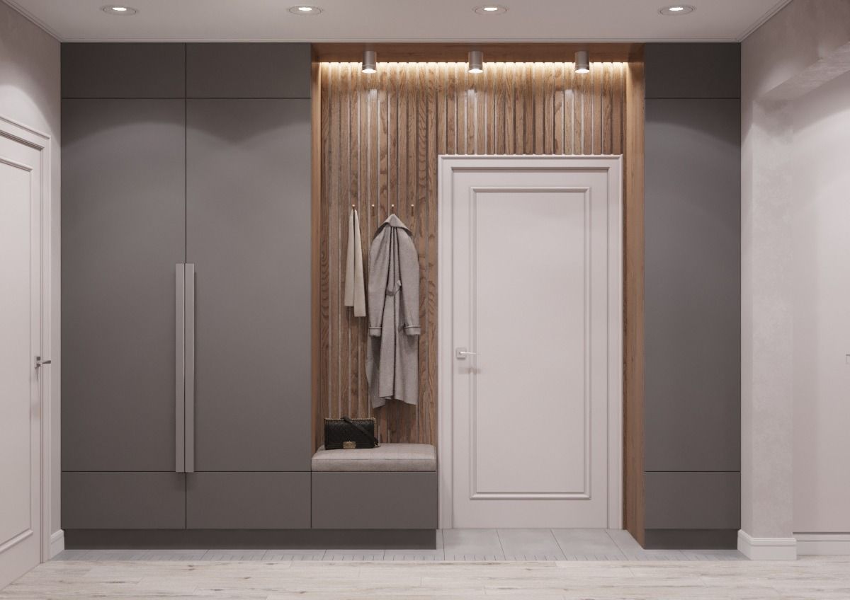 Фото 43 — Укладка ламината в прихожей