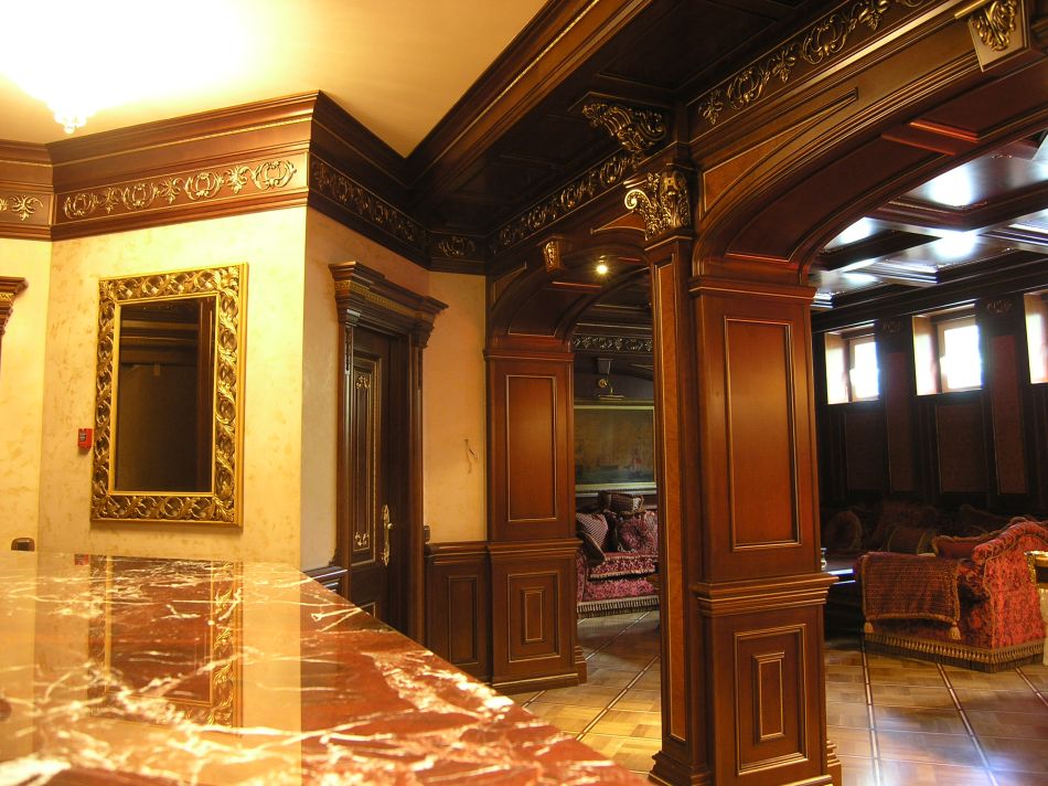 Фото 67 — Отделка гостиной с использованием текстильных материалов