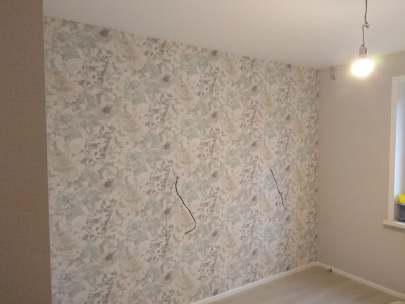 Фото 54 — Поклейка обоев в детской комнате