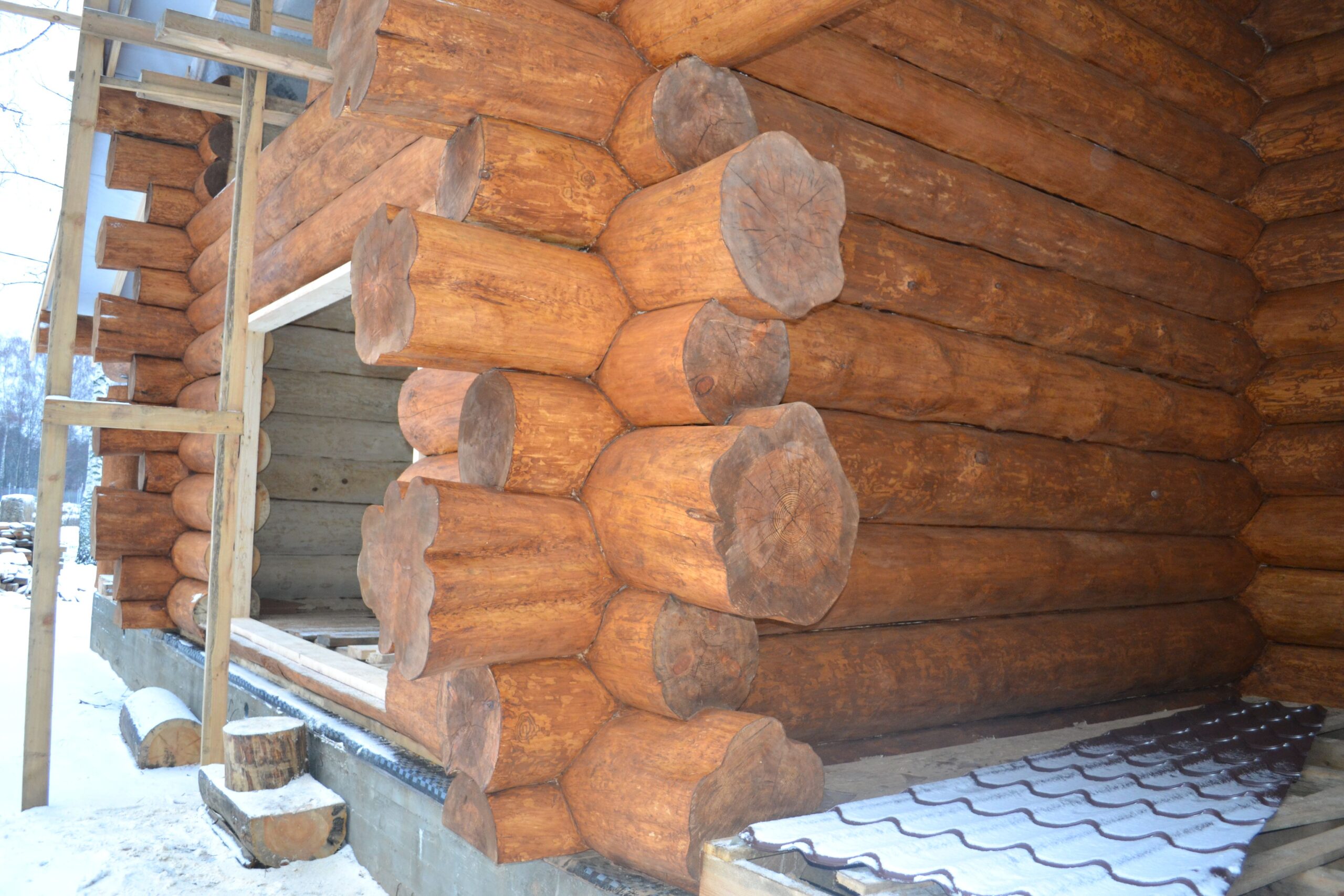 Фото 12 — Дом из бревен: традиционные методы строительства и современные тенденции