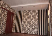 Photo of Поклейка обоев в детской комнате с анимационным рисунком