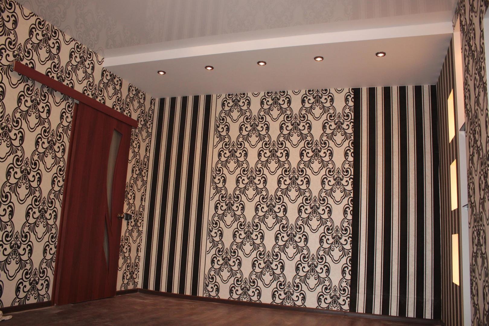 Фото 29 — Поклейка обоев в детской комнате с анимационным рисунком