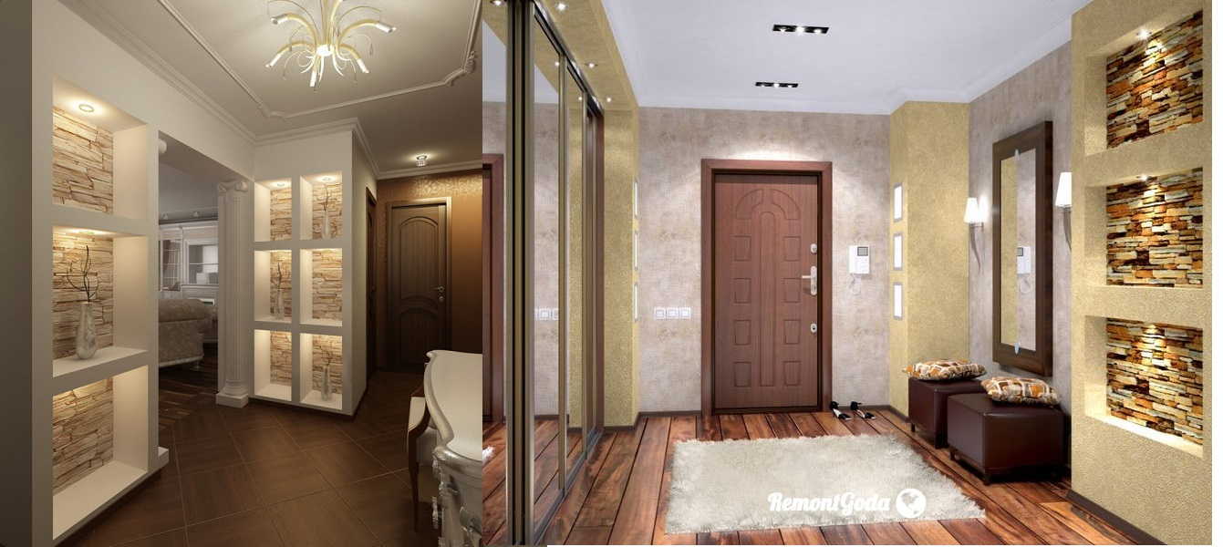 Фото 16 — Работы по установке потолочных светильников в прихожей