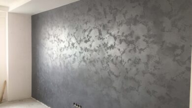 Photo of Отделка гостиной с использованием декоративных штукатурок