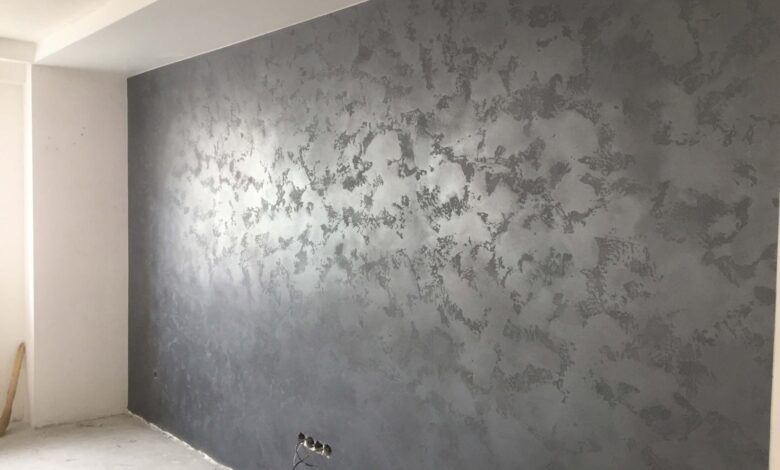 Photo of Отделка гостиной с использованием декоративных штукатурок