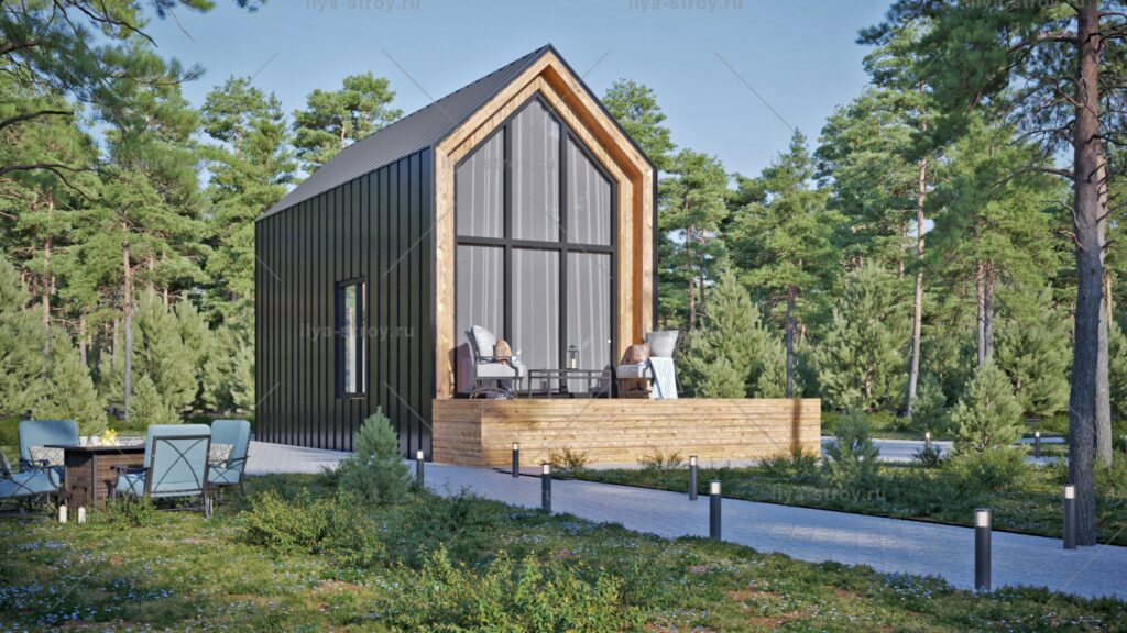 Фото 11 — Дом из сип-панелей: современные технологии строительства