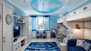 Photo of Покраска потолка в детской комнате