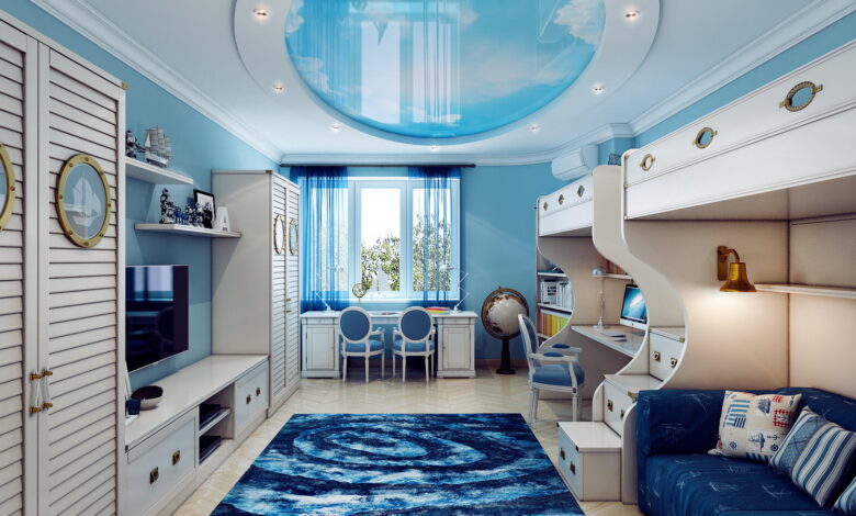 Photo of Покраска потолка в детской комнате