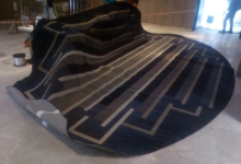 Photo of Отделка гостиной с использованием коврового покрытия